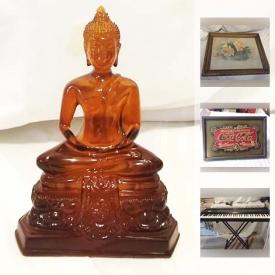 MaxSold Auction: This online auction features furniture, artworks, decors, Mixed World Coins, collectibles, vintage items, comics, Roland KR55 86 Key board and much more.