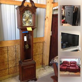 MaxSold Auction: This online auction features s gun safe, oak furniture, fishing gear, small kitchen appliances, patio furniture, scuba diving equipment, gardening tools, storage, bookshelves, kitchen items, silverware, and much more!