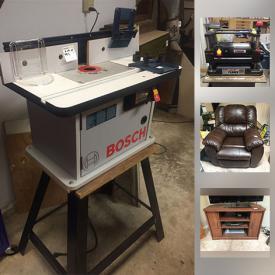 MaxSold Auction: This online auction features tools and machinery, microscope, lamps, furniture, air purifier, printer and scanner, small kitchen appliances, bike, outdoor items and more!