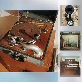 MaxSold Auction: This online auction features antique and vintage goods, electronics, household maintenance items and tools, books, CDs, and much more!