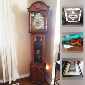 MaxSold Auction: This online auction features FURNITURE: Pine bedroom suite, buffet with hutch and more! Howard Miller grandfather clock. REMOTE CONTROLLED: Drones, helicopters, parts. TOOLS. Yard and Garden. And more!