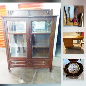 MaxSold Auction: This online auction features collector coins, watches, costume jewelry, pick axe, snow thrower, art, furniture, clock, mirror, older computer towers, bicycle, scooter, child's soccer chair, christmas items, vintage sewing machine, soap box car, antique china cabinet and much more!