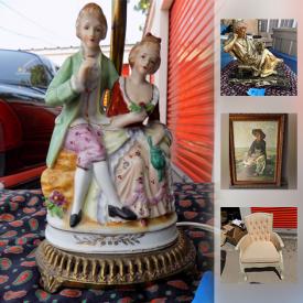 MaxSold Auction: This online auction features FURNITURE: Vintage chairs. DECOR: Mirrors and lamps. ART: Framed oils, prints and posters. SILVERPLATE: Pitchers and serving pieces. FURS: White mink jacket and much more!