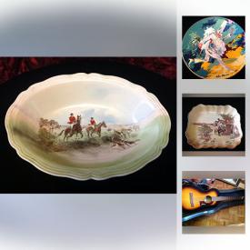 MaxSold Auction: This online auction features artworks, jewelry, royal doulton, decors, collectibles and much more.