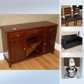 MaxSold Auction: This online auction features furniture, artworks, jewelry, office supplies, appliances, music instrument, Master Forge BBQ, yard tools, poker table, poker chips, electronics and much more.