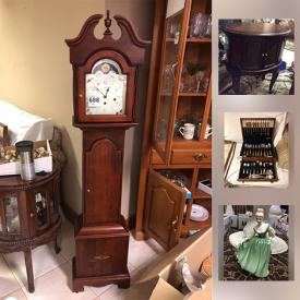 MaxSold Auction: This online auction features luggage, TVs, dishes, figures, crystal, Precious Moments, holiday decor, costume jewelry, wall art, glassware, CDs, DVDs, LPs, VHS tapes, lamps and much more.