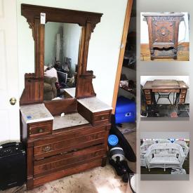 MaxSold Auction: This online auction features a grill, outdoor furniture, TVs, pottery, printer, tools, bicycles, lawn mower, wall art, glassware, bookcases, scuba gear, air conditioner and much more.