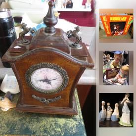 MaxSold Auction: This online auction features Vinyl LPs, assorted vases and trinkets, decor, various light fixtures, camera equipment, tools, kitchenware, countertop mixer, decorative swords and spears, a vintage stamp collection and much more!