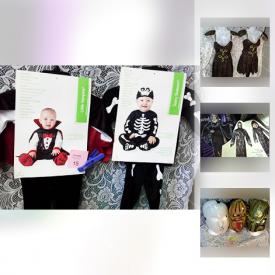 MaxSold Auction: This online auction features Halloween costumes for the entire family complete with accessories!