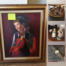 MaxSold Auction: This online auction features vintage LPs, collectible figurines, furniture, lady's watches, a sentry safe, artwork and much more!