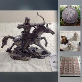 MaxSold Auction: This online auction features Coins, Bank notes and Collectibles such as Beanie Babies; Mini figurines and much more!