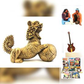 MaxSold Auction: This online auction features Antique Gingerbread Clock, Vintage Zenith Radio, Vintage Marble Panther Figurine, comics, Vintage Fine Art Sculpture and much more!