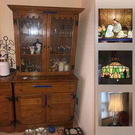 MaxSold Auction: This online auction features lamps, bed frames, holiday decor, books, shelving, CDs, glassware, vacuums, luggage, cleaning supplies, costume jewelry, purses and much more.