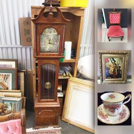 MaxSold Auction: This online auction features artwork, china, home decor, crystal, vinyl records, collectibles, and much more.