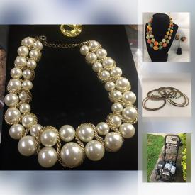 MaxSold Auction: This online auction features items such as sports collectibles, Aynsley china, silver plate items, earrings, necklaces, bracelets and much more!