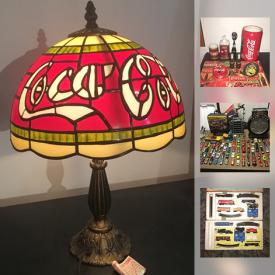 MaxSold Auction: This online auction features lots of Coca-Cola memorabilia, vintage Hot Wheels and other kids toys and books, Legos, electric train set, Dale Earnhardt kids car and much more!