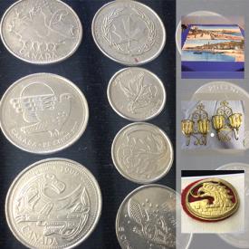 MaxSold Auction: This online auction features Australian Boulder opal, Star Wars figurines, Playmobil, lithographs, 1944 half farthing coin, beanie baby, furniture, commemorative coins, Kingston print, wrought iron wall sconces and much more!