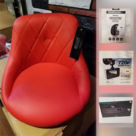 MaxSold Auction: This online auction features ELECTRONICS: JVC headphones; Dash cam driving recorder; Wireless mouse/keyboard; antennas and more! NIB Belleze adjustable bar stools. Homegoods: Shower and window curtains, rods; lamps and much more!