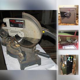 MaxSold Auction: This online auction features hand and power tools, fishing rods, ladders, shelving, outdoor furniture, glassware, stereo equipment, safe, camping gear, computer accessories, books and much more.