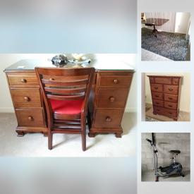 MaxSold Auction: This online auction features a drop leaf tea wagon, a Kenmore 90118 Barbeque, a Roadmaster 6000 treadmill, a variety of home furnishings and much more!