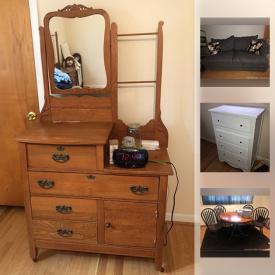 MaxSold Auction: This online auction features furniture, artworks, appliances, decors, office supplies, cookware, bakeware, vintage and antique items, outdoor items, power tools, Removable Toyota Sienna Seat and much more.