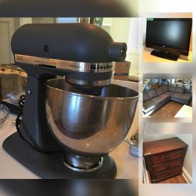 MaxSold Auction: This online auction features holiday decor, Christmas Tree, glassware, IKEA furniture, TV, power tools, ice skates, car tires, outdoor chairs and much more.