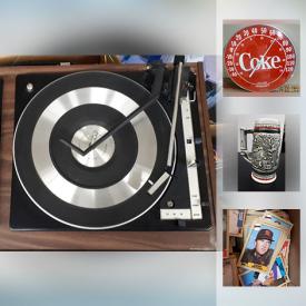 MaxSold Auction: This online auction features items such as Coca Cola thermometers, indigenous stone carved artworks, Harry potter collectibles, Avon collectibles, baseball cards and much more!