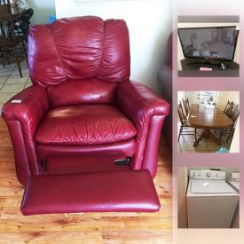 MaxSold Auction: This online auction features Houseware, Furniture, Exercise Equipment, Artwork and Decor, Kitchenware, Flatscreen TV, Office Items and Electronics and much more.