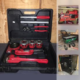 MaxSold Auction: This online auction features NEW OLD STOCK HARDWARE STORE goods such as paint, hardware, tools, wiring, duct work, antique safe, tap and die sets, key cutters, driveway sealer, Forza hand pump and much more!