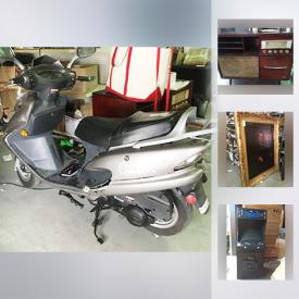 MaxSold Auction: This online auction features Gator 150r scooter, electronics such as 23” Samsung TV, Xbox, cell phone accessories, Epson copier, laser printers, and computer parts, laboratory equipment, U.S. stamp collection, books such as medical textbooks, robotics, business, and fiction, wall art, shelving units, instrument cases, sporting equipment, floor cleaning machines, sewing machines and much more!