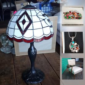 MaxSold Auction: This online auction features Jewelry. First Nations art by John Nelson and Richard Shorty. COLLECTIBLE: Mint block stamps; Marvel comics; Yu-Gi-Oh and baseball cards; vintage toys and much more!