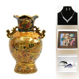 MaxSold Auction: This online auction features jewelry including Czech bridal set, Asian art, Italian vase, Mikasa vases, African masks, glass dolphin figurines, fine decor items and much more!