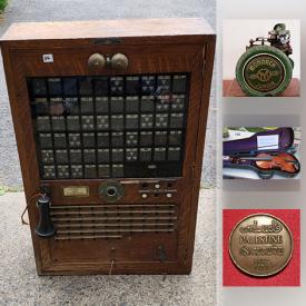 MaxSold Auction: This online auction features items such as uncirculated currency, 14k solid gold jewelry, 1955 Marciano championship fight tickets, a Limoges decorative plate and much more!