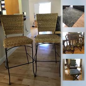 MaxSold Auction: This online auction features Small Wood Tables, Entertainment Console, Oriental Weaver Area Rug, Dinning Room Chairs, Kenmore Freezer and much more!