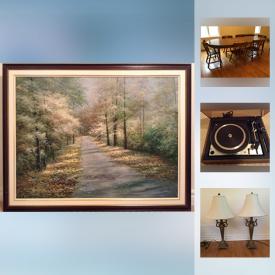 MaxSold Auction: This online auction features Artwork: many pieces original, signed, COA, Home furnishing and cabinetry, Office supplies and furniture, Wheelchair, LED TV, Home electronics, Desktop computer, home decor, Pyrex, dishware, kitchenware and much more.