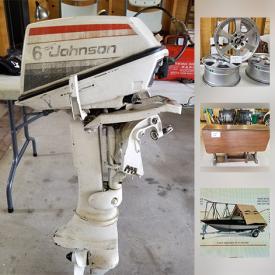 MaxSold Auction: This online auction features a 1988 Volkswagen Beetle, treadmills, a Mustang hood, a brand new pasta machine, a men's mountain bike, vintage golf clubs, Toro snow blower, table saw, a set of BMW RIMs and much more!