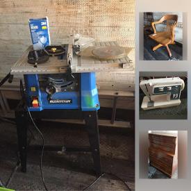 MaxSold Auction: This online auction features items such as furniture, a Yard Machines snow blower, fantasy themed art prints and much more!