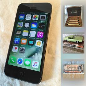 MaxSold Auction: This online auction features items Apple iPhones, a 22k gold plated wrench set, Canadian currency and much more!