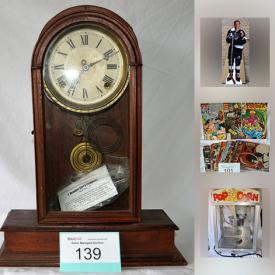 MaxSold Auction: This online auction features items such as a Wayne Gretzky cardboard cut-out, 10k gold and costume jewelry, vintage Barbies, comics, vinyl records, embroidered hockey crests and much more!