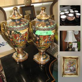 MaxSold Auction: This online auction features items such as a new in box Big Boss grill, a William Egan print, Birk's candle holders, silver plate serveware and much more!