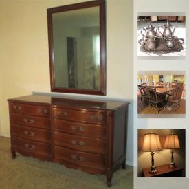 MaxSold Auction: This online auction features Karlskrona china dish set, Ethan Allen furniture, Royal Albert china, Karastan rug, Smith Corona vintage typewriter, Cedar wardrobe and much more!