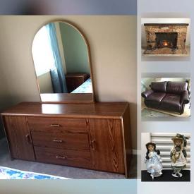 MaxSold Auction: This online auction features Elisha Sanguya Lithograph, Fur Coats, dresser, Electric Fireplace, Singer sewing machine, Leather Loveseat, Metal Bistro Set, Brass Horse Decor, Chiminea Fire Pit, luggage, wedding dress and much more!