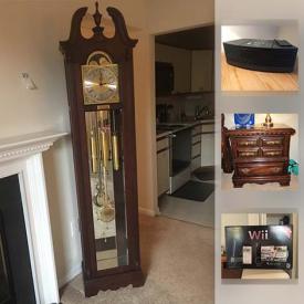 MaxSold Auction: This online auction features grandfather clock, vintage furniture, Hummel decor, and much more!