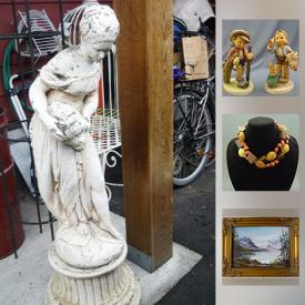 MaxSold Auction: This online auction features items such as Hummel figurines, sterling silver items, Aynsley, Royal Albert, Denton, Staffordshire, and more fine china, electric yard tools and much more!