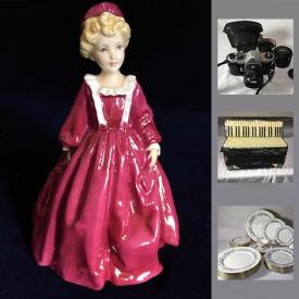 MaxSold Auction: This online auction features items such as art prints by Auguste Rodin and more, Royal Doulton figurines, Star Wars and Star Trek figurines, Aynsley Mayfield fine bone china and much more!