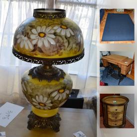 MaxSold Auction: This online auction features items such as fine wood furniture, decorative lamps, Craftsman, Black and Decker, and more power tools and much more!