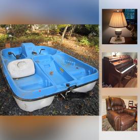 MaxSold Auction: This online auction features many high value items including Lenox, antique furniture, silver plates, steinway piano and much more!