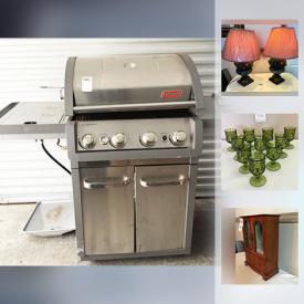 MaxSold Auction: This online auction features toys, glass decor, shelving, wall art, glassware, hockey collectibles, books, cell phones, speakers, barbecue and much more.