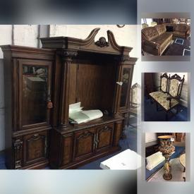 MaxSold Auction: This online auction features items such as an antique settee, an automatic gate opener with an intercom system, Workforce power tools and more tools, men's and women's shoes and much more!