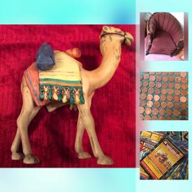 MaxSold Auction: This online auction features Goebel Camels, Coffee Table, Canadian Dimes, Canadian Discontinued Pennies, Vintage Camel Metal Lamp, Collector Fund Raising Stickers Sheets, Ryobi Detail Carver, Keurig Coffee Maker, Star Wars LEGO Book, Pokeman Cards, Clamps and much more!